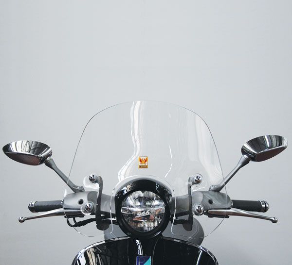Parabrisas de verano transparente para Vespa 946