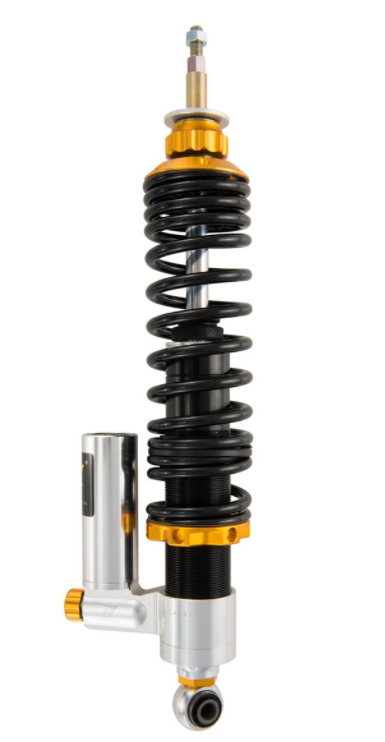 Amortiguador trasero para Vespa Primavera/Sprint 125 -150cc ('14-), plata/naranja/negro