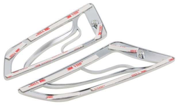 Rejilla indicadora derecha e izquierda, frontal para Vespa GTS/GTS Super/GTV/GT 60/GT/GT L, cromada
