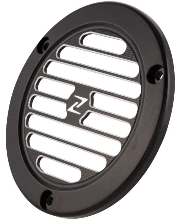 Cubierta rueda ventilador vintage para Vespa Primavera/​Sprint 3V i.e. 125/150cc 4T CA, negro