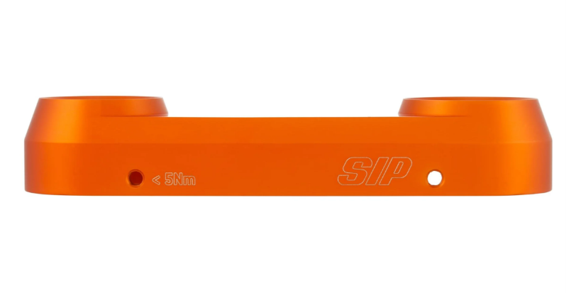 Tapa del basculante para Vespa, naranja mate