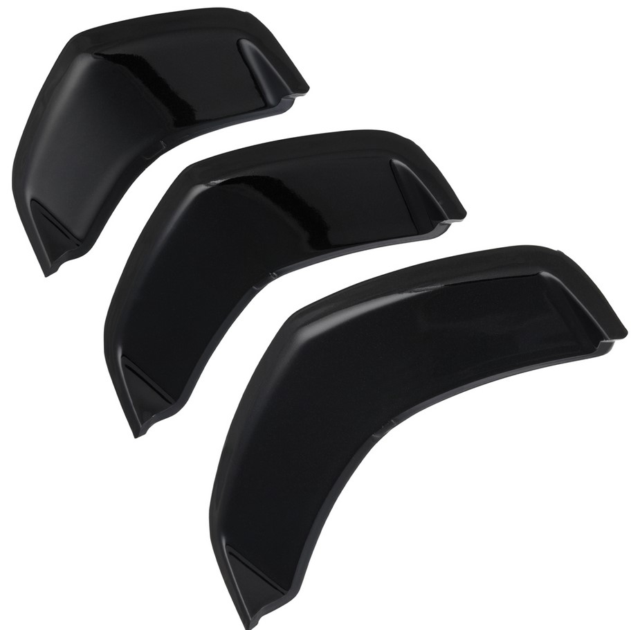 Inserto en cascada para Vespa GTS/GTS Super/GTV HPE 125-300cc ('19-22), negro brillante