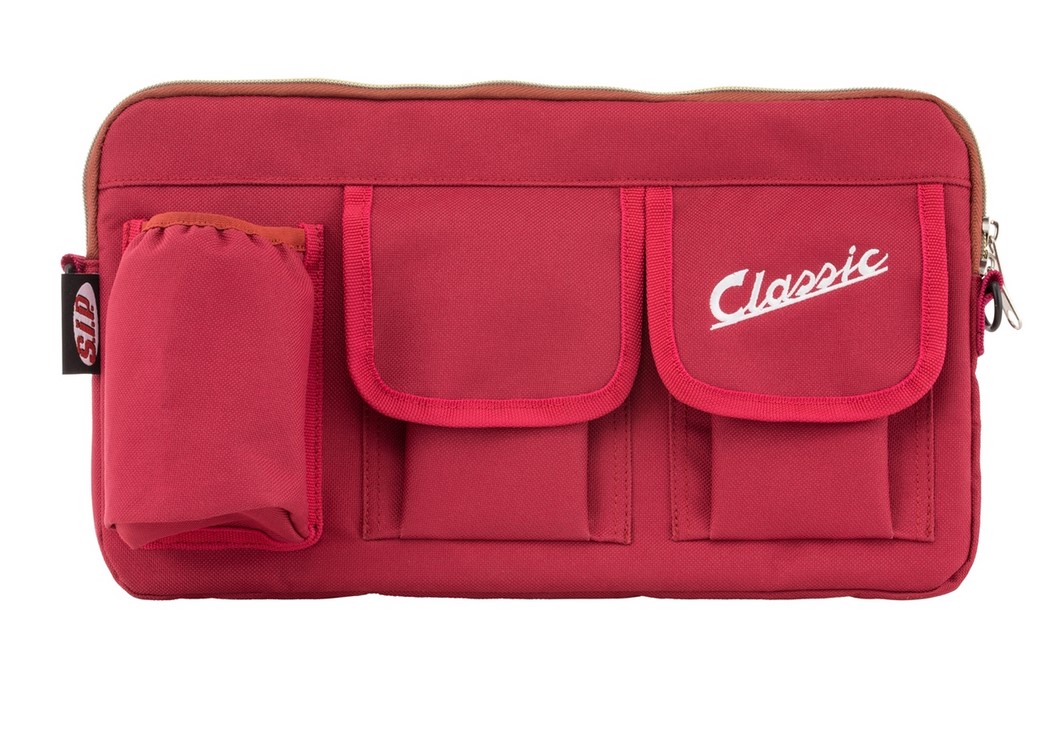 Bolsa "Classic" para maletero/guante Vespa - rojo, nylon