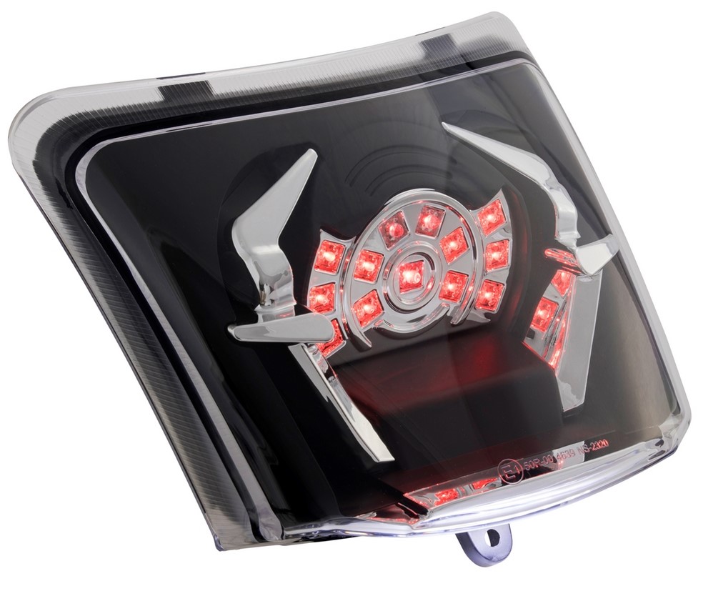 Piloto trasero MK II LED para Vespa GTS/GTS Super/GTV/GT 60 125-300cc (-'13), transparente