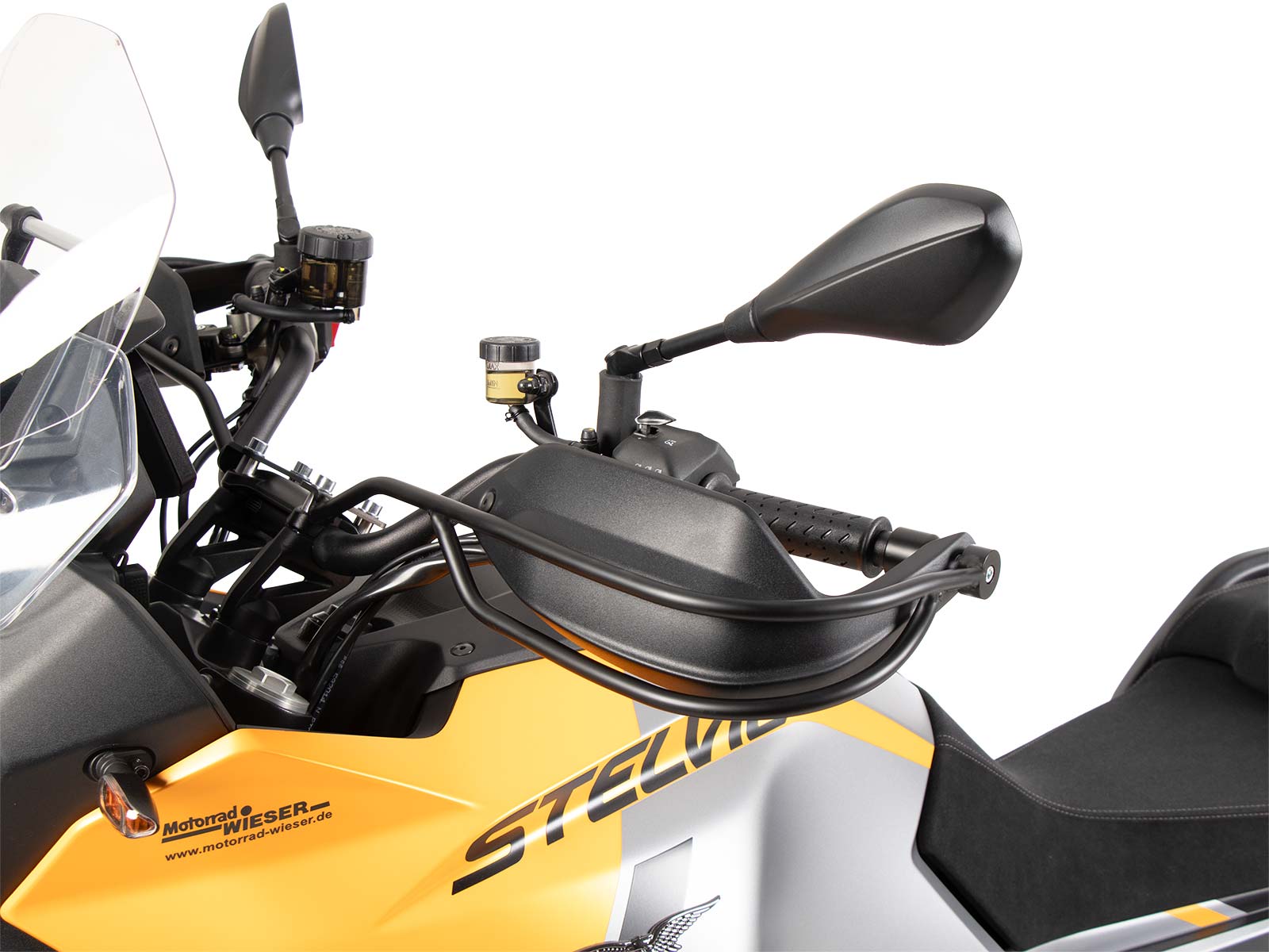 Protector de empuñadura para Moto Guzzi Stelvio (24-) Hepco & Becker