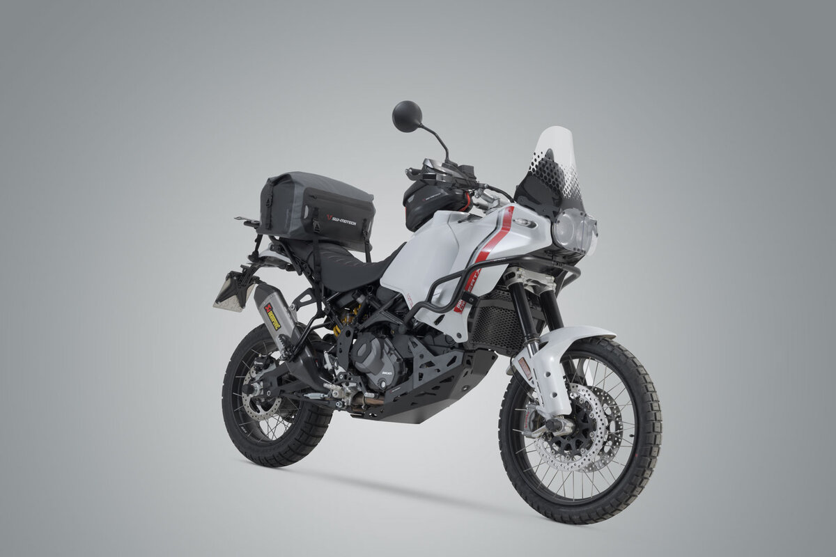 SW-Motech Drybag 260 bolsa trasera para Ducati Multistrada 1200 /S /Enduro, negro / gris - SW Motech