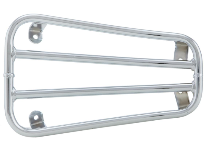 Portaequipajes escalonado cromado para Vespa Primavera/Sprint 50-150ccm