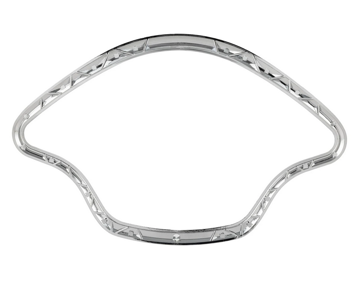 Anillo decorativo velocímetro para Vespa Primavera/Sprint/Elettrica 50-150ccm 2T/4T AC, cromado