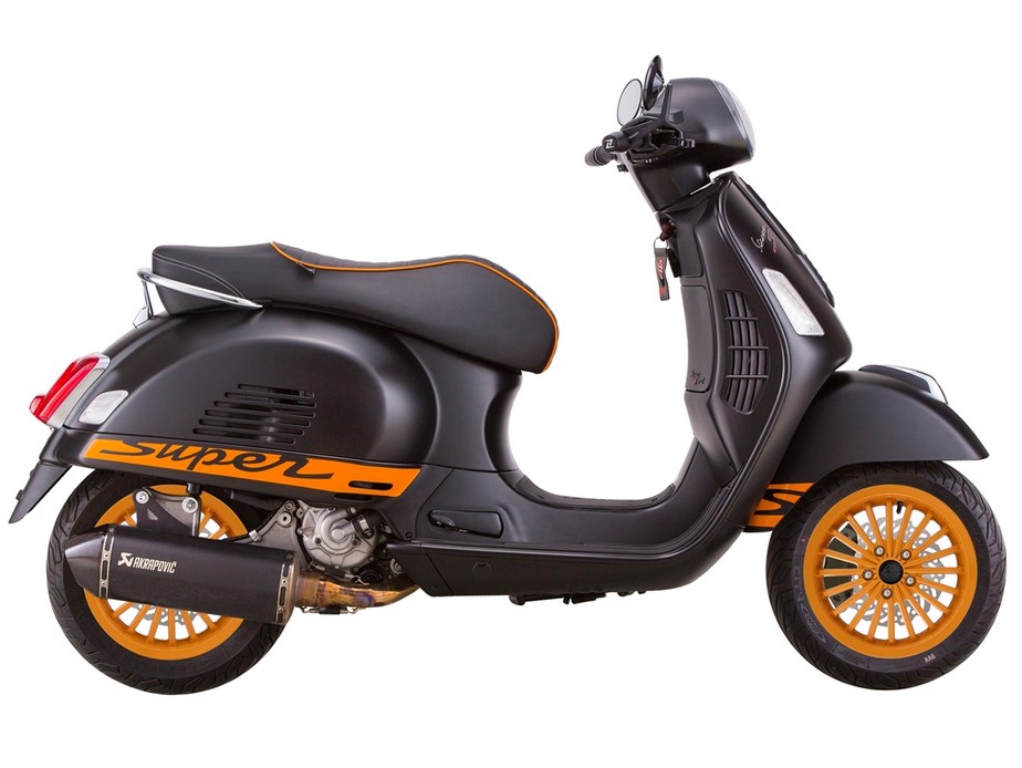 Llanta delantera/trasera para Vespa GTS/GTS Super/GTV/GT 60/GT/GT L 125-300cc, naranja