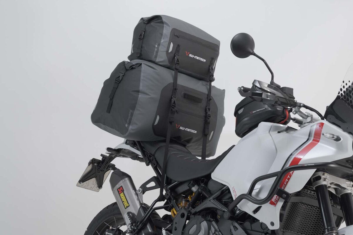 SW-Motech Drybag 260 bolsa trasera para Ducati Multistrada 1200 /S /Enduro, negro / gris - SW Motech