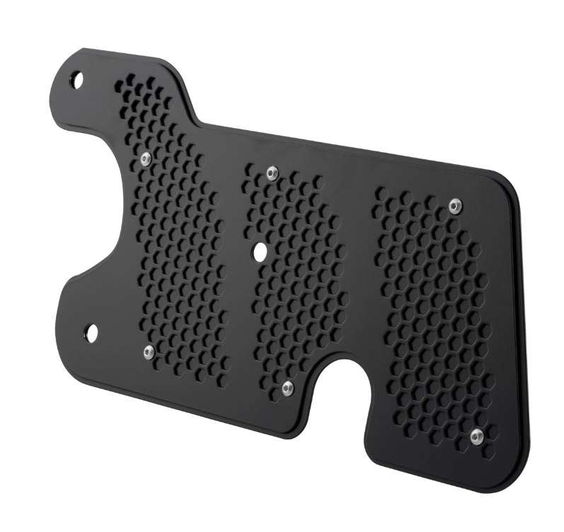 Embellecedor escape basculante para Vespa GTS/GTS Super 125/150cc 4T LC iGet (Euro4), negro
