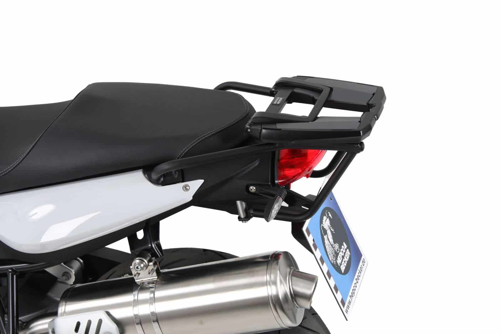 Easyrack baúl portaequipajes negro para BMW F 800 GT Hepco & Becker