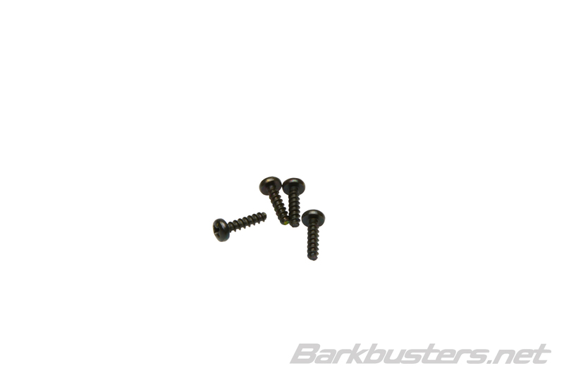 Juego de 4 tornillos de repuesto Barkbusters para fijar el deflector de viento