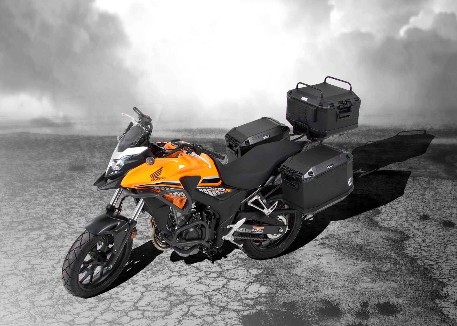 Easyrack antracita para Honda CB 500 X (17-18) Hepco & Becker