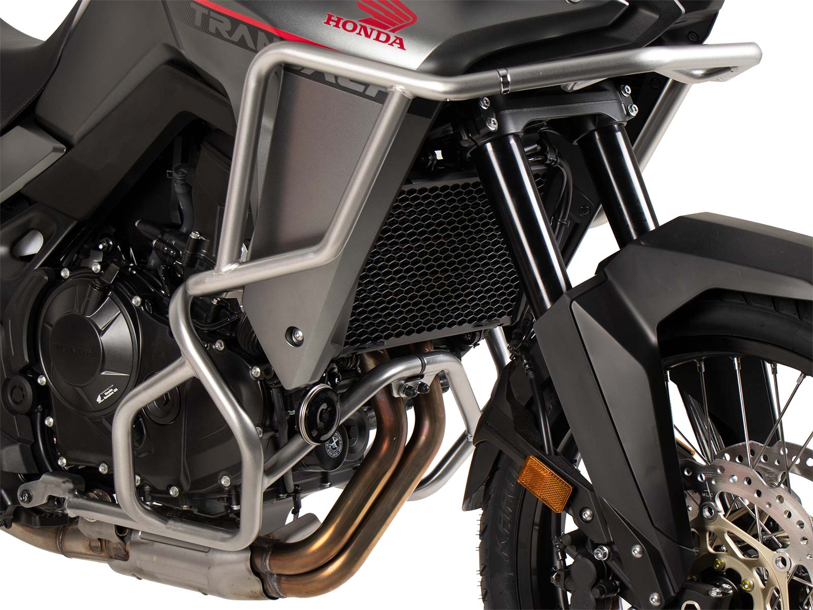 Protector de motor plateado para Honda XL 750 Transalp (25- ) Hepco & Becker