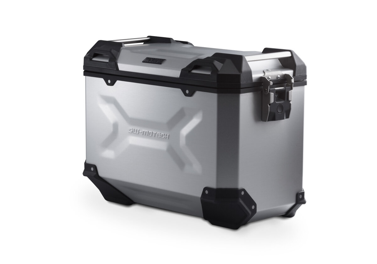 SW-Motech Maleta de aluminio TRAX ADV L 45L plata, derecha para Honda XL 750 Transalp (23-) SW Motech