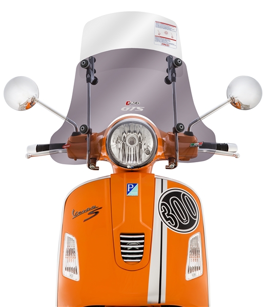 Parabrisas FACO "Twin-Screen" para Vespa GTS/GTS Super/GT/GT L 125-300cc (-22)