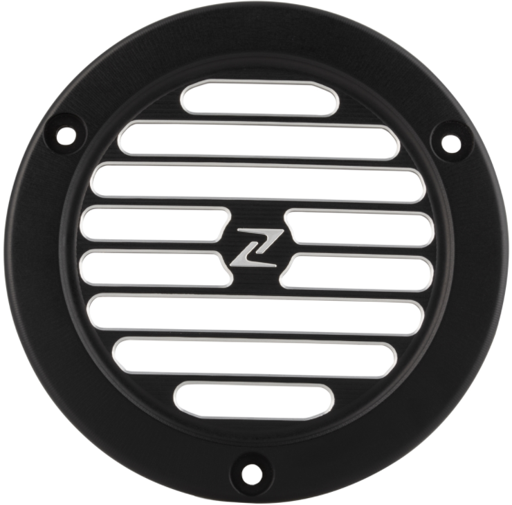 Cubierta rueda ventilador vintage para Vespa Primavera/​Sprint 3V i.e. 125/150ccm 4T CA, negro mate
