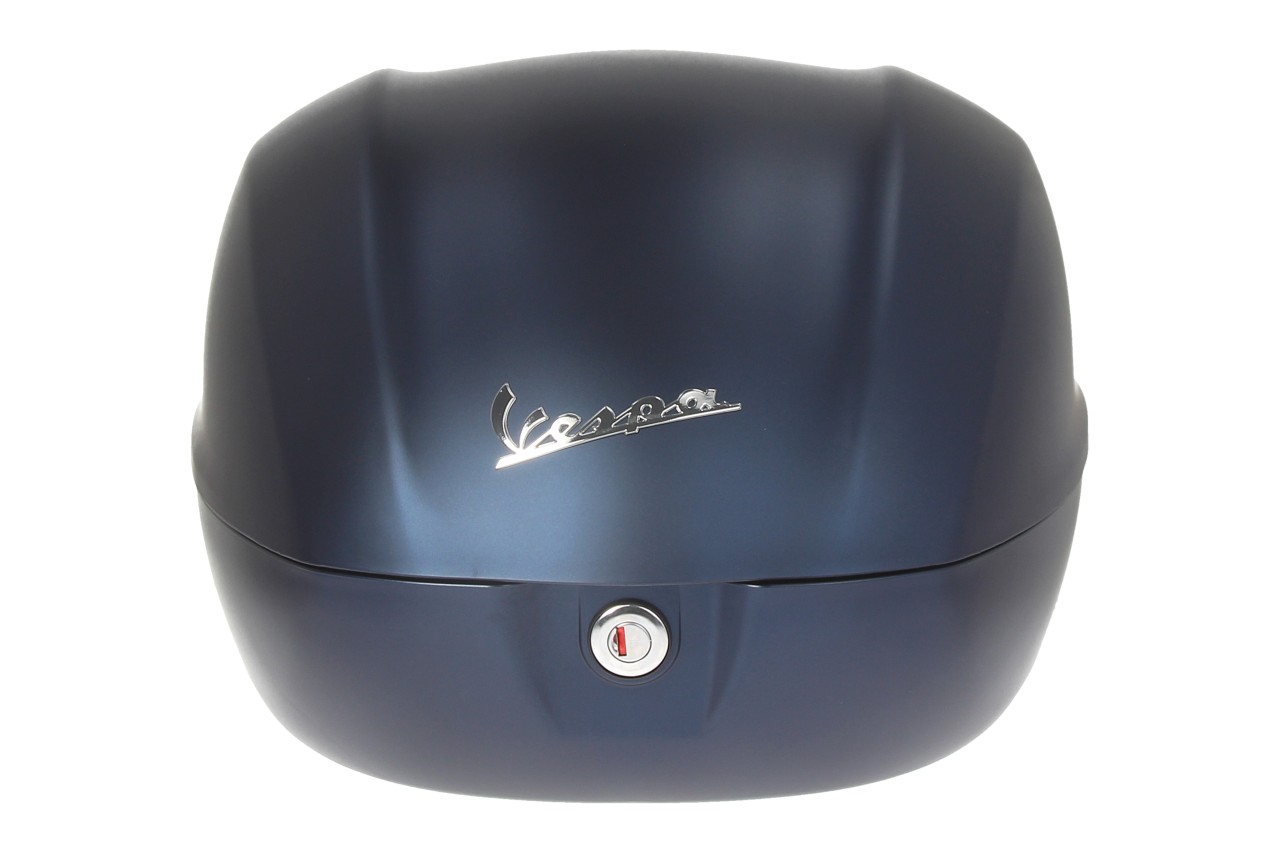Vepsa  Baúl trasero de 32 l azul mate 288/A sin acolchado para la espalda