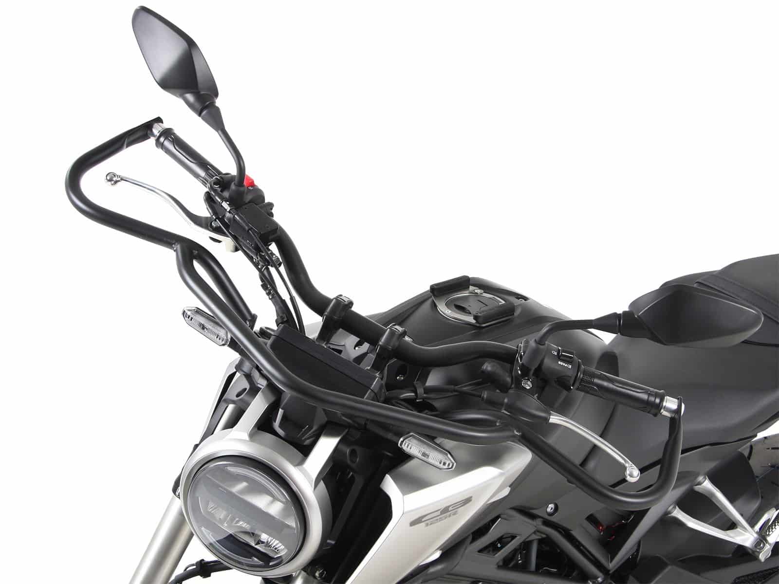 Barra protectora delantera negra para Honda CB 300 R (18-) Hepco & Becker