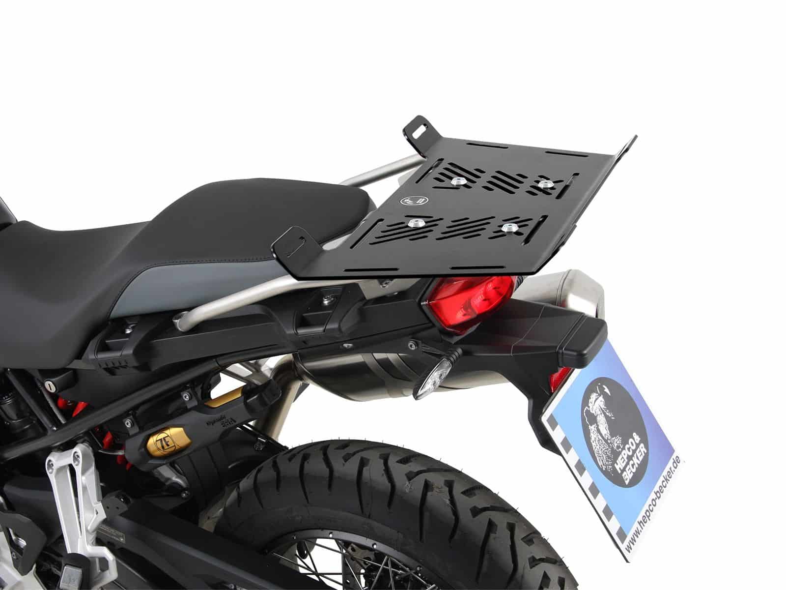 Extensión portaequipajes para combinar con el portaequipajes original de acero inoxidable para BMW F 800 GS (24-)