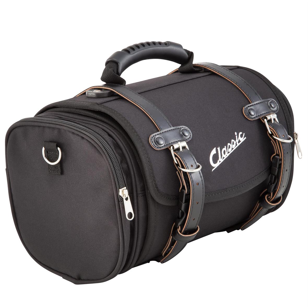 Bolsa "Classic" pequeña para Vespa - negra, nylon