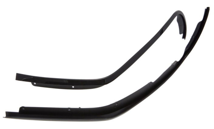 Protector de piernas de tubo de ranura mono y placa de patada completa para Vespa Primavera/Sprint 50-150ccm