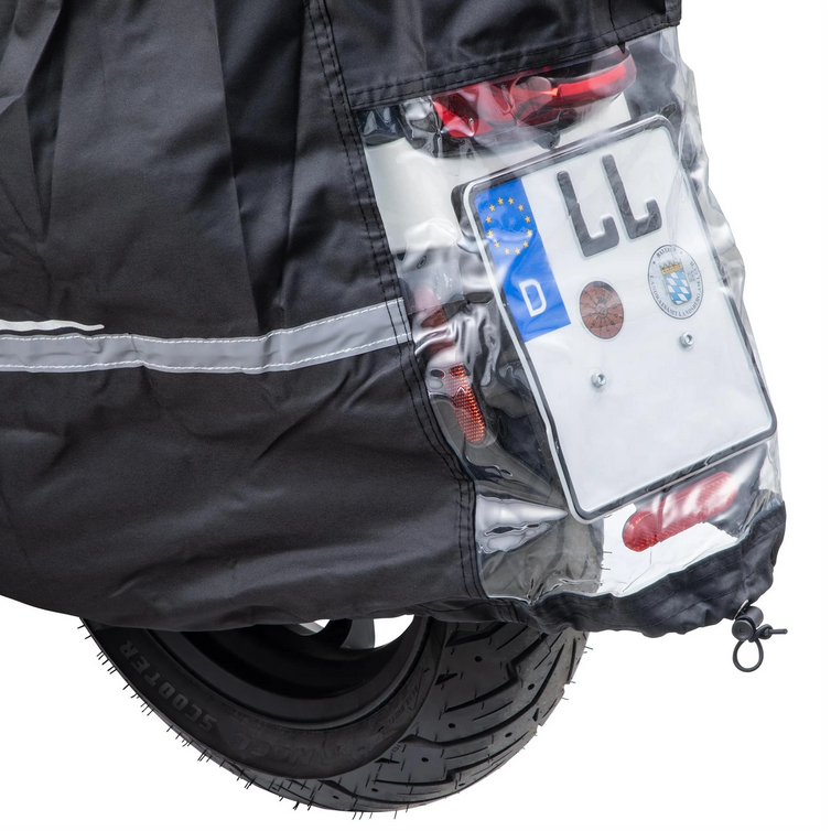 Garaje plegable Outdoor PREMIUM 2.0 para Vespa ET2/ET4/LX/LXV/S/Primavera/Sprint, talla L, negro