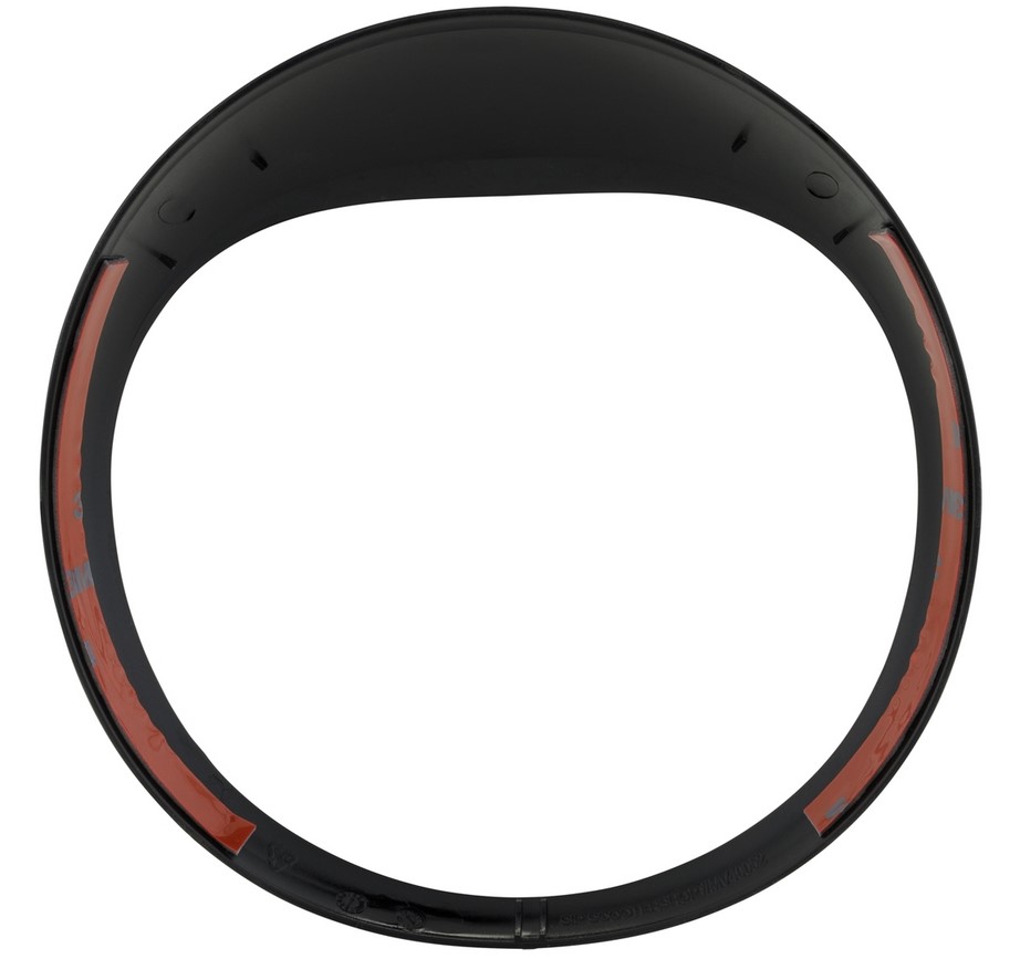 Anillo de luz para Vespa GTS/GTS Super/GT/GT L 125-300cc, negro brillante
