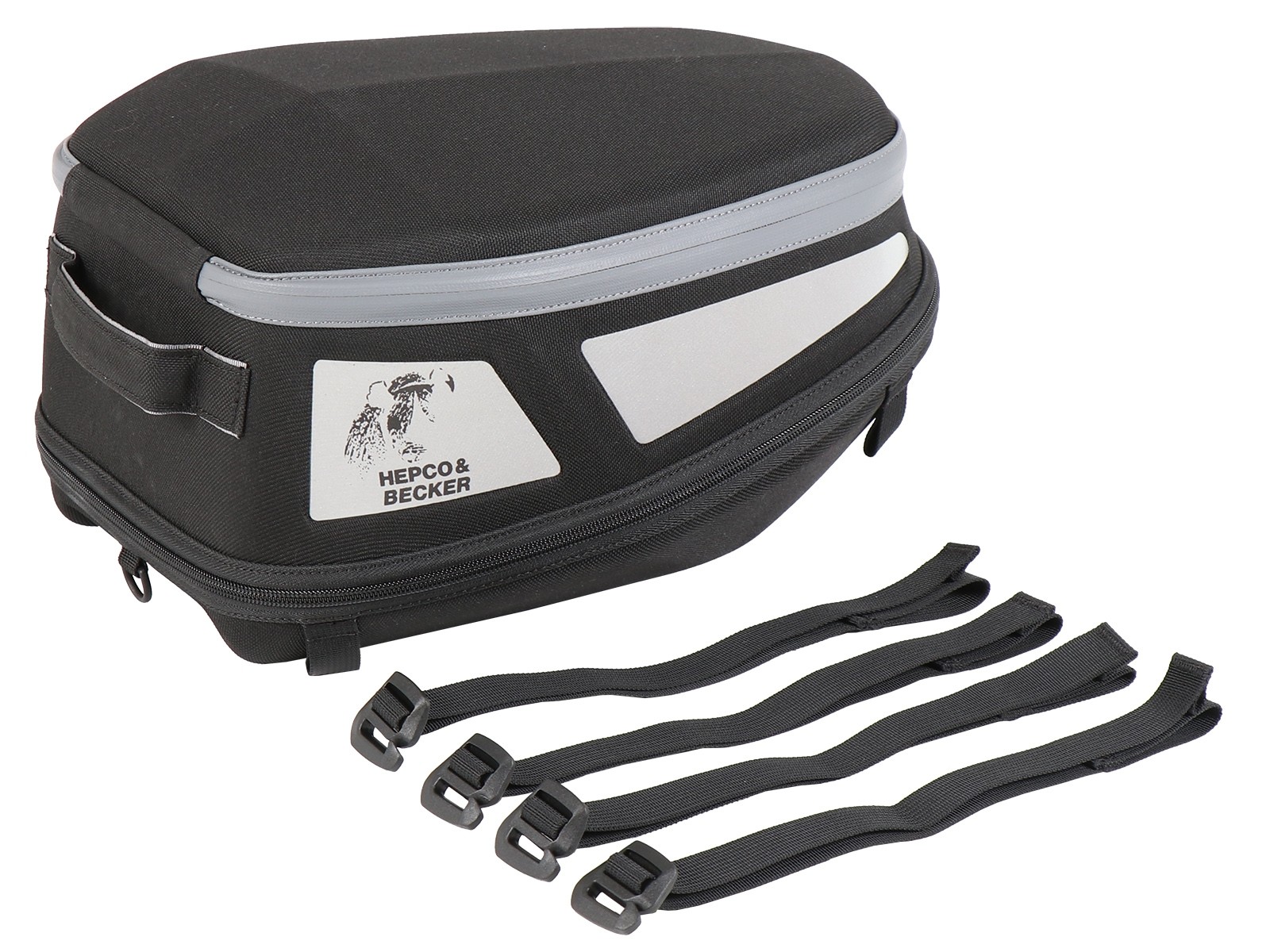 Royster Rearbag Bolsa trasera deportiva con cierre de cinturón Hepco & Becker