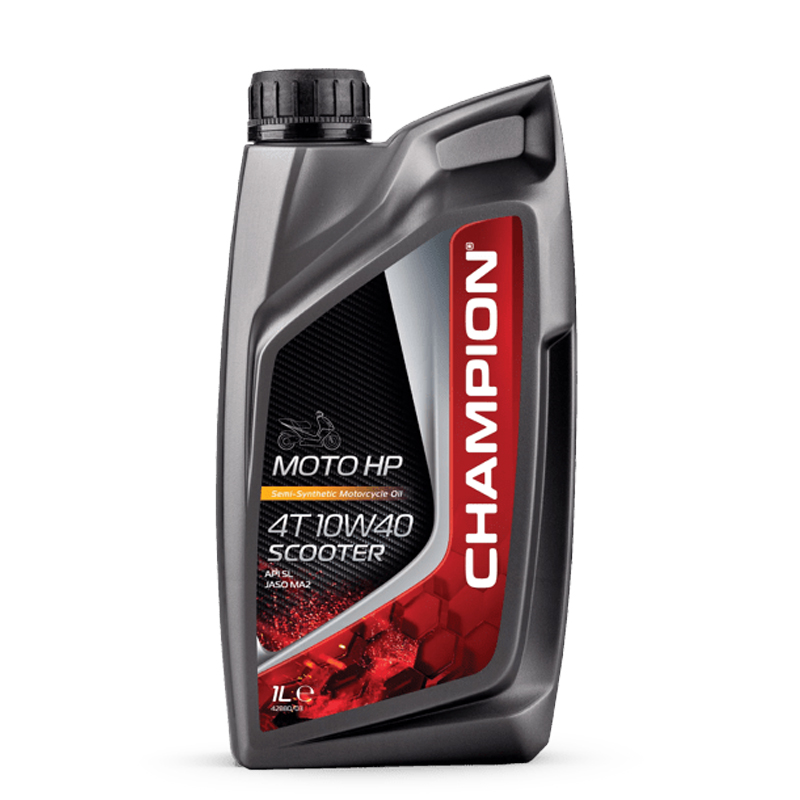 CHAMPION® Moto HP 4T 10W-40 Aceite para motor de scooter - 1 litro