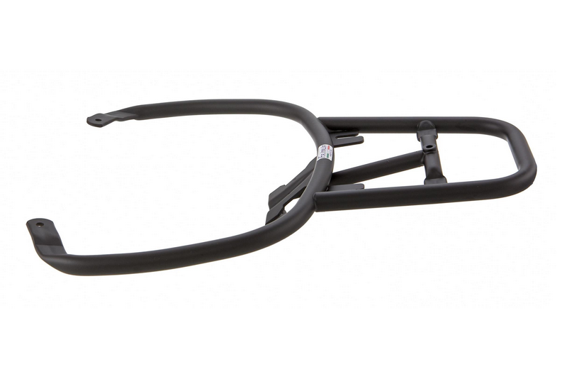 Portaequipajes trasero para Vespa Primavera /Sprint /Elettrica 50-150cc, negro brillante