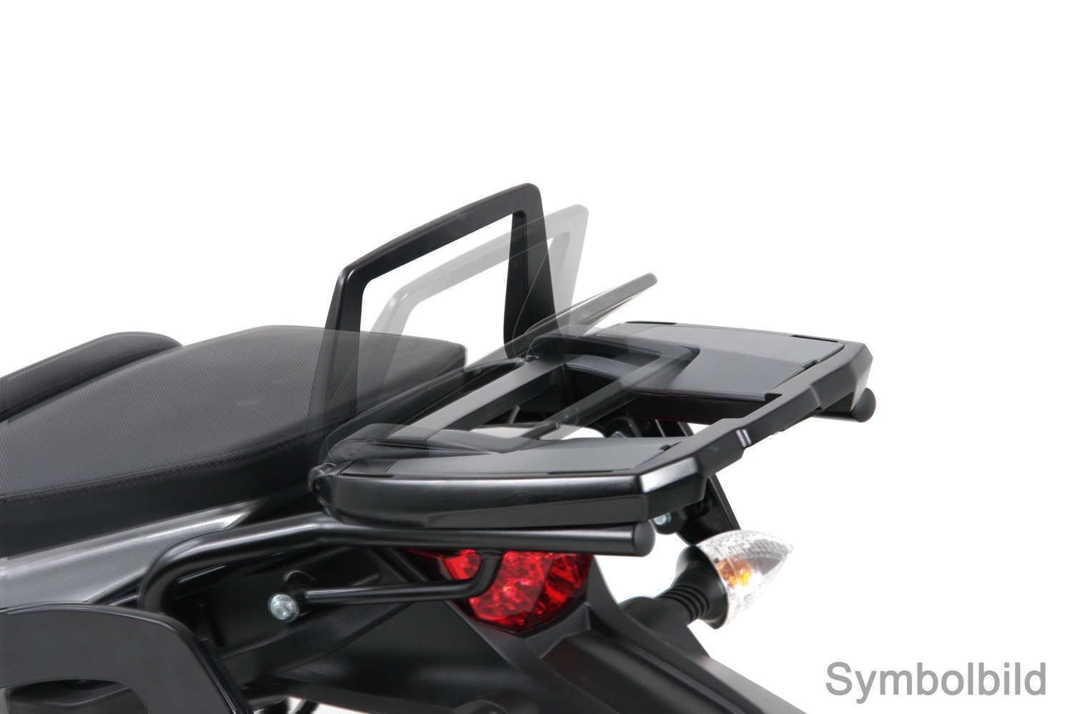 Portamaletas Easyrack negro para Aprilia Caponord 1200 (My.13-16) Hepco & Becker