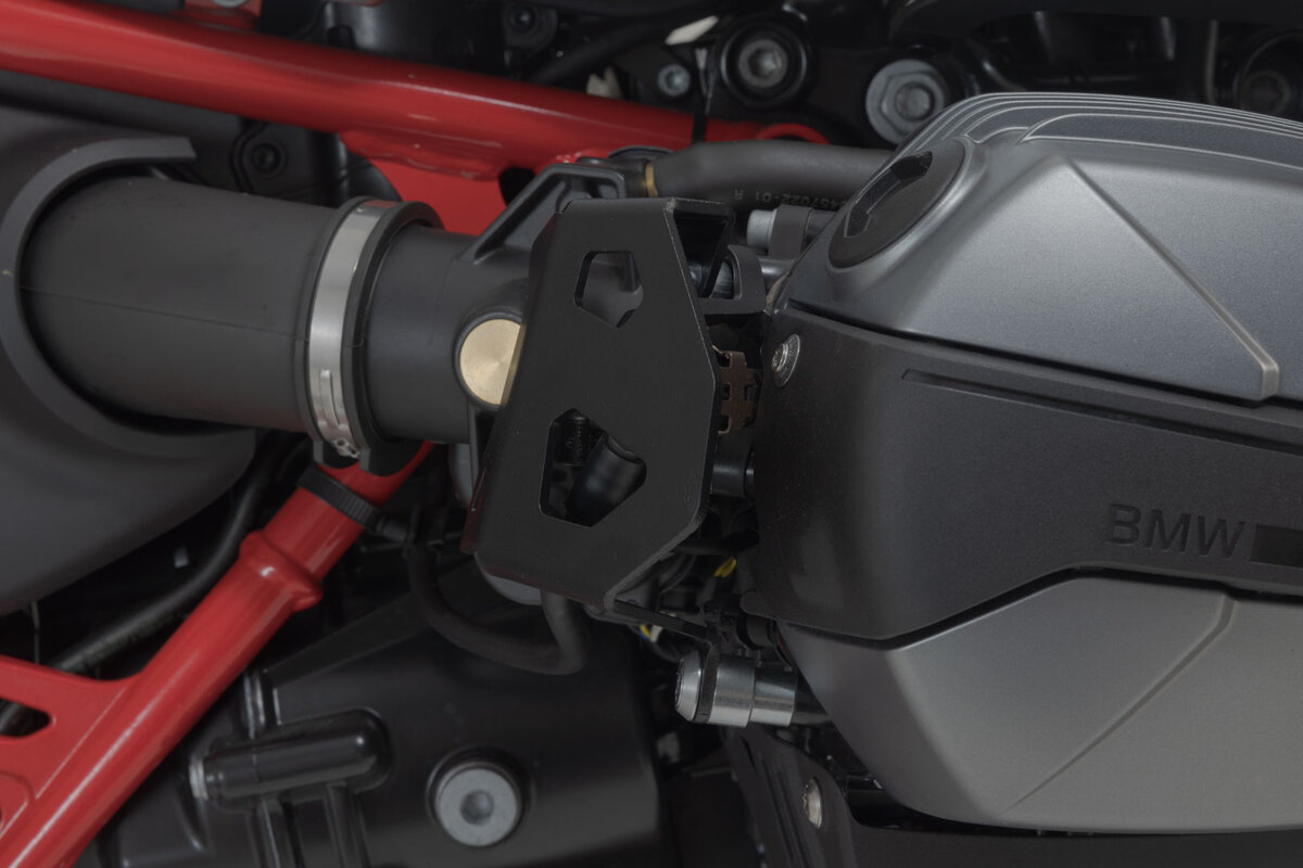 Juego de tapas de inyectores SW-Motech negro para BMW R 12 G/S (25-)