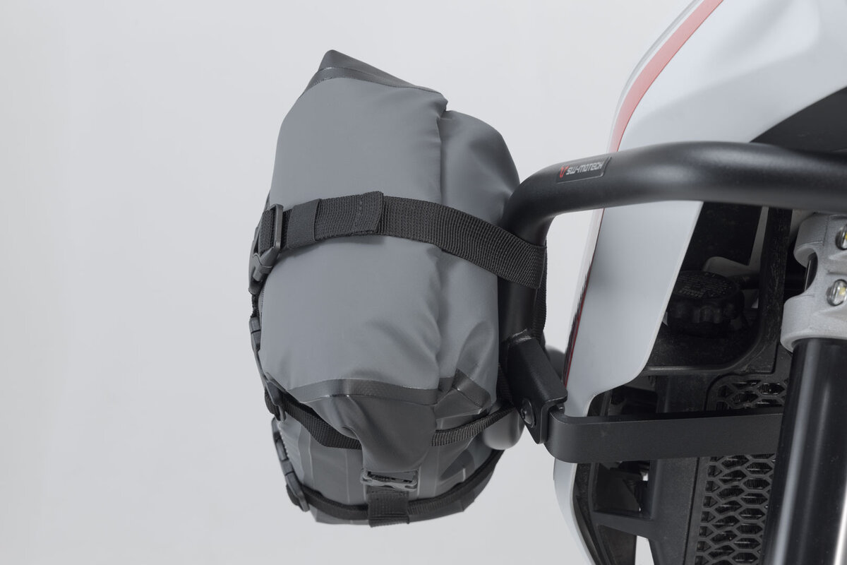 SW-Motech Bolsa trasera Drybag 80 para Ducati Multistrada 1200 /S /Enduro, negro / gris - SW Motech