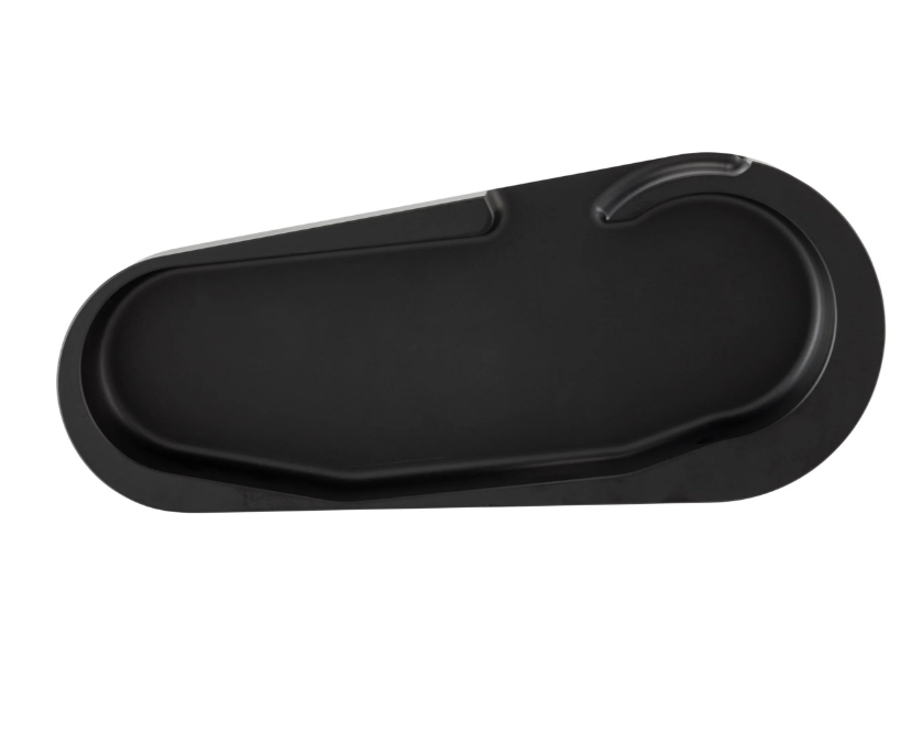 Tapa del basculante VBB Style para Vespa PX 80-200ccm, negro mate