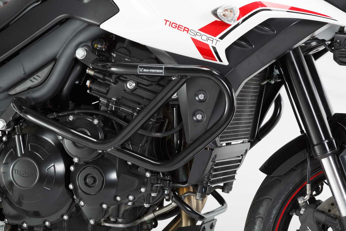 SW-Motech Crash bar negro para Triumph Tiger 1050 Sport (13-) - SW Motech