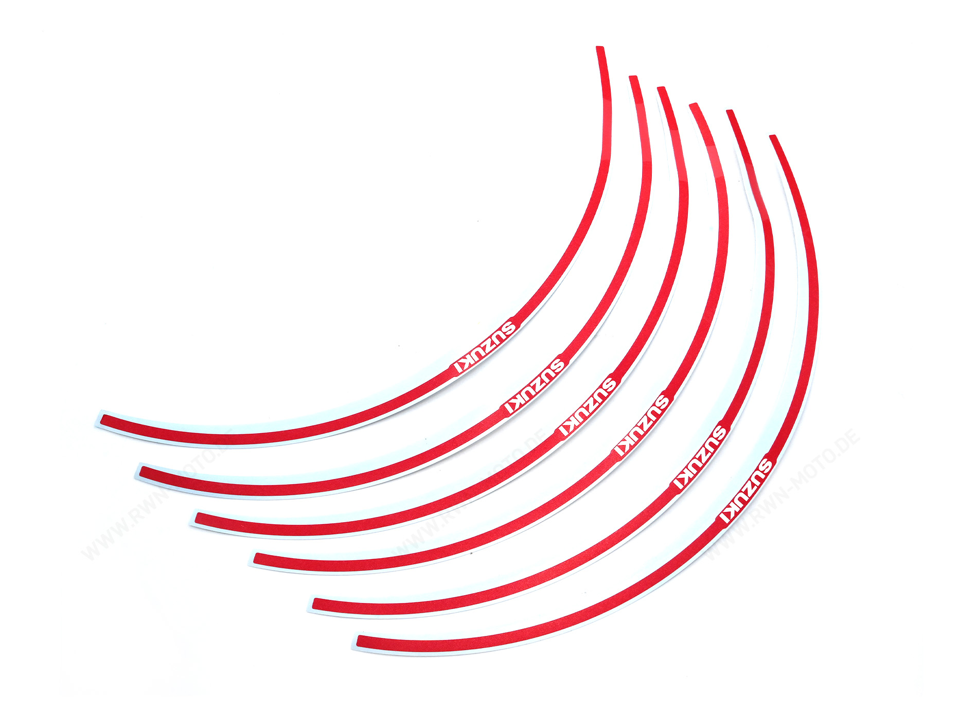 Decoración borde llanta rojo para Suzuki GSX-8R (24-) Original