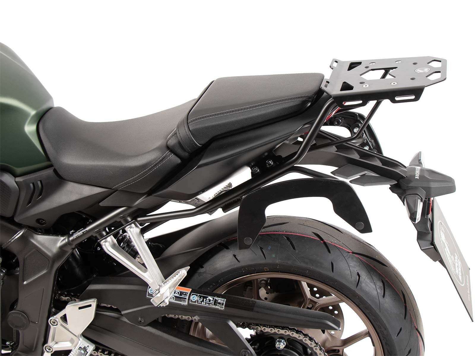 Soporte lateral C-Bow negro para Honda CB 650 R / E-Clutch (24-) Hepco & Becker