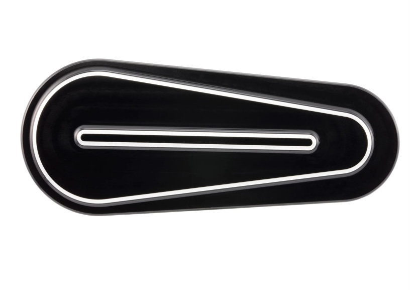 Tapa del basculante VBB Style para Vespa PX 80-200ccm, negro