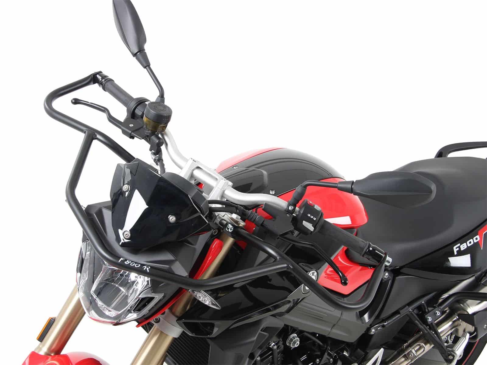 Barra de protección delantera negra para BMW F 800 R (15-) Hepco & Becker