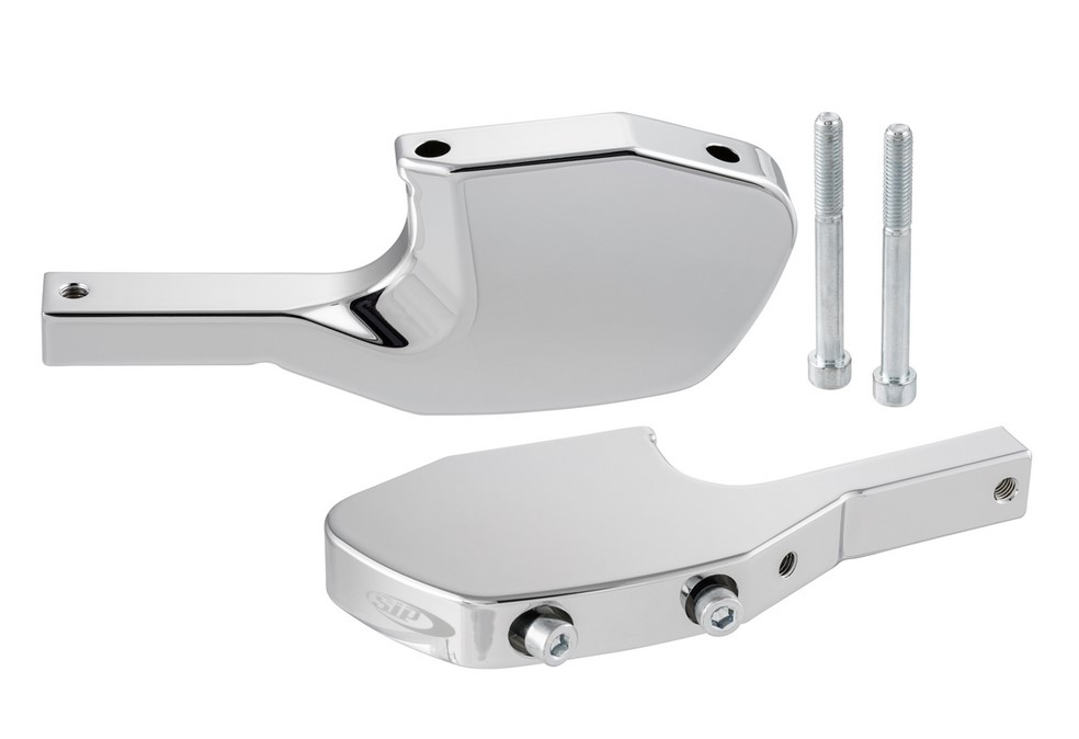 Adaptador reposapiés pillion para Vespa GTS/GTS Super/GTV/GT 60/GT/GT L 125-300ccm, cromado