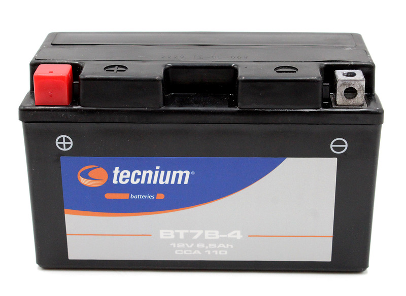 Batería Tecnium sin mantenimiento activada en fábrica - BT7B-4