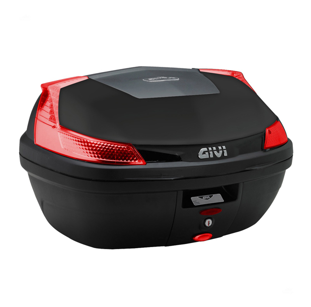 B47 BLADE MONOLOCK Topcase con reflectores rojos sin placa Givi