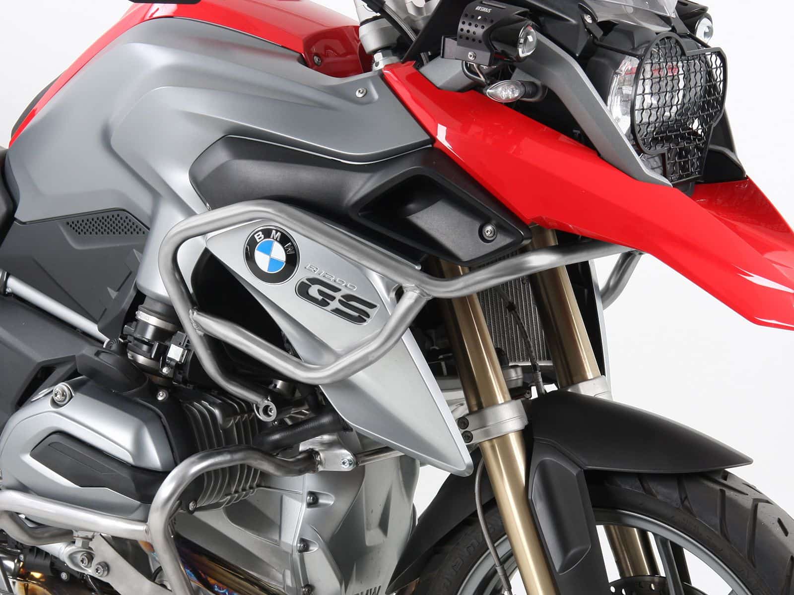 Protector de depósito plateado para BMW R 1200 GS LC (13-16) Hepco & Becker
