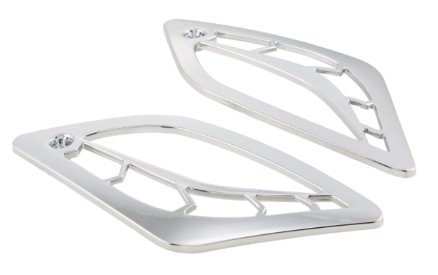 Rejilla indicadora derecha e izquierda, trasera para Vespa GTS/GTS Super/GTV/GT 60/GT/GT L, cromada