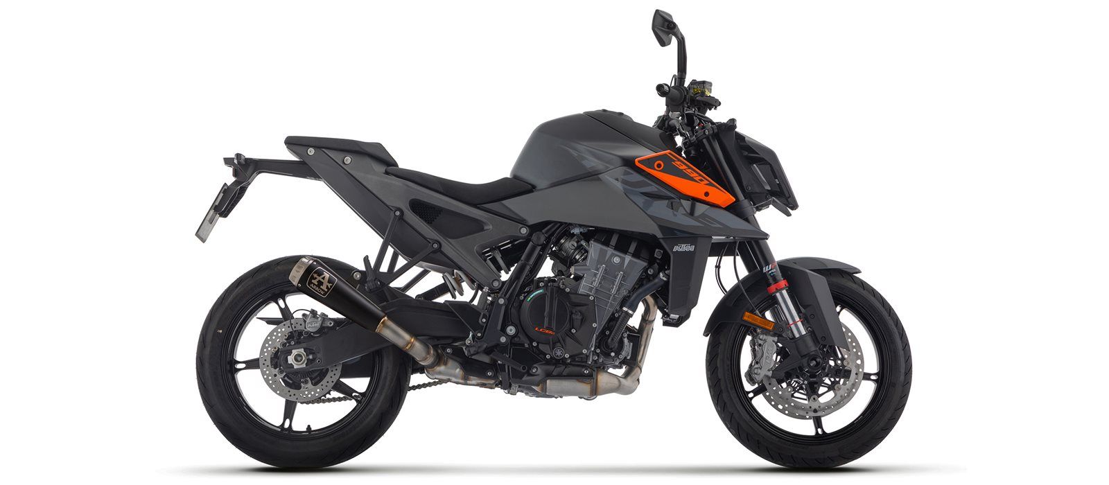 Escape ARROW PRO-RACE DARK NiChrom para KTM Duke 990 (24-)