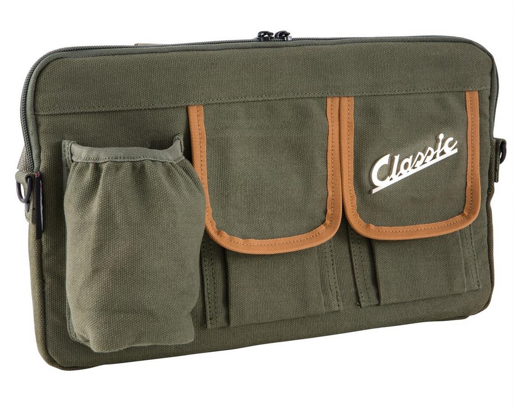 Bolsa "Classic" para maletero/guante Vespa - oliva, lona