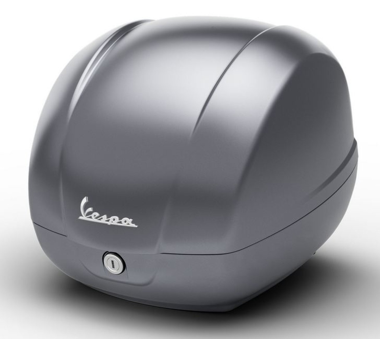 Baúl original 36L para Vespa GTS 125/310 y GTV 310 - gris / titanio / 707/C