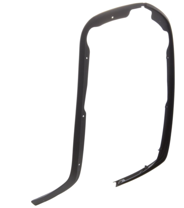 Protector de piernas de tubo de ranura mono y placa de patada completa para Vespa Primavera/Sprint 50-150ccm